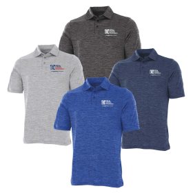 CR Men's Space Dye Polo Shirt. 3814