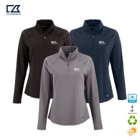 C&B Ladies' Prospect Recycled Featherlight 1/4-Zip. LCK00225 - DF/LC