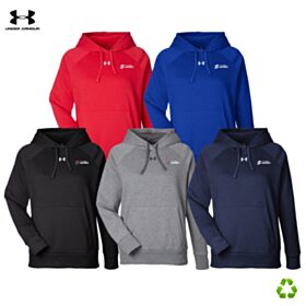 Under Armour Ladies' Rival Fleece Hooded Sweatshirt. 1379500