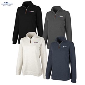 CR Ladies' Hudson 1/4-Zip Pullover. 5411