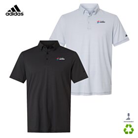 Adidas Men's Ultimate Pencil Stripe Climacool Polo. A2026 - DF/LC