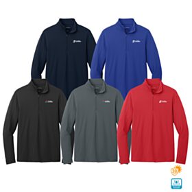 Dry Zone UV Micro-Mesh 1/4-Zip. K112 - DF/LC