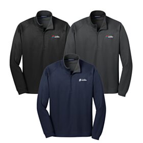 Vertical Texture 1/4-Zip. K805