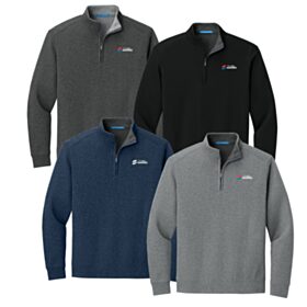 Interlock 1/4-Zip. K807