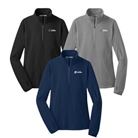 Ladies' 1/2-Zip Microfleece. L224