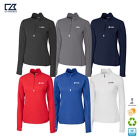C&B Ladies' Traverse Recycled Stretch 1/4-Zip Pullover. LCK00033 - DF/LC