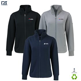 C&B Ladies' Roam Buttery-Soft Knit Recycled Full-Zip Jacket. LCK00162