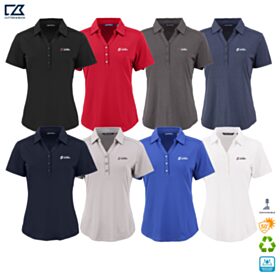 C&B Ladies' Forge Recycled Four-Way Stretch Polo. LCK00199 - DF/LC