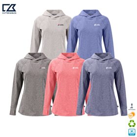 C&B Ladies' Adapt Recycled Knit Stretch Hooded Pullover. LCK00203 - DF/LC