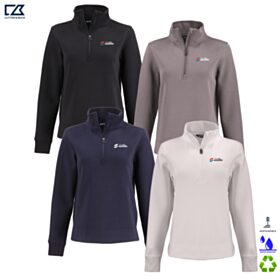 C&B Ladies' Roam Recycled Buttery-Soft Knit 1/4-Zip Pullover. LCK00209