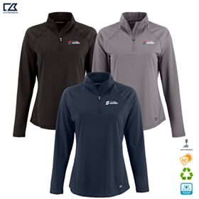 C&B Ladies' Prospect Recycled Featherlight 1/4-Zip. LCK00225 - DF/LC