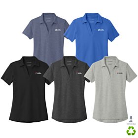 Ladies' C-FREE Cotton Blend Pique Polo. LK867