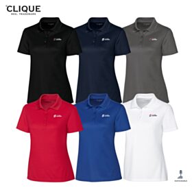 Clique Ladies' Spin Performance Pique Polo. LQK00063 - DF/LC