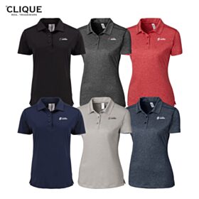 Clique Ladies' Charge Active Jersey Polo. LQK00079 - DF/LC