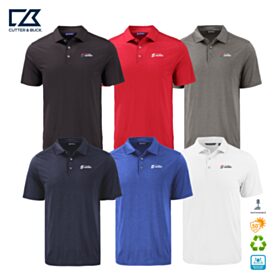C&B Men's Coastline Recycled Polo. MCK01327 - DF/LC