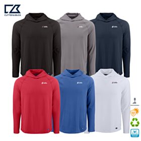 C&B Men's Prospect Recycled Featherlight Hooded Pullover. MCK01363 - DF/LC