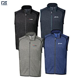 C&B Men's Mainsail Sweater-Knit Full-Zip Vest. MCO00047
