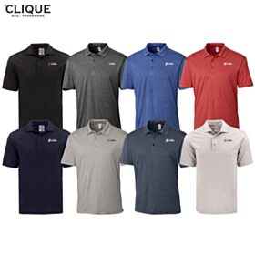 Clique Charge Active Men's Short Sleeve Polo. MQK00096 - DF/LC