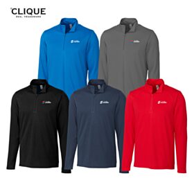Clique Men's Ice Pique Tech 1/2-Zip. MQK00098 - DF/LC
