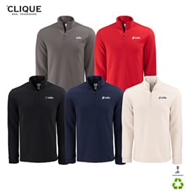 Clique Men's Haven Recycled 1/4-Zip. MQK00119