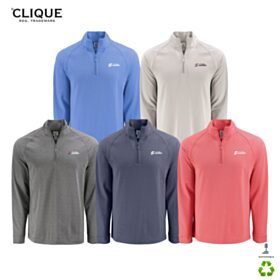 Clique Men's Dash Recycled 1/4-Zip. MQK00120 - DF/LC