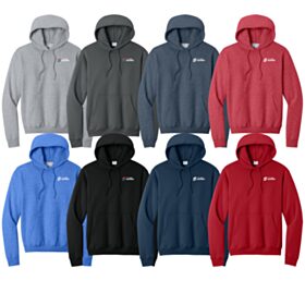 Fleece Pullover Hooded Sweatshirt. PC78H
