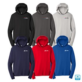 PosiCharge Wicking Hooded Pullover. ST358 - DF/LC