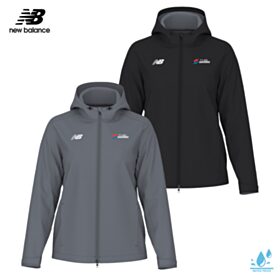 New Balance Ladies' Stratum Rain Jacket. TMWJ778 - DF/LC
