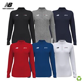 New Balance Ladies' Athletics Half Zip 2.0. TMWT748 - DF/LC