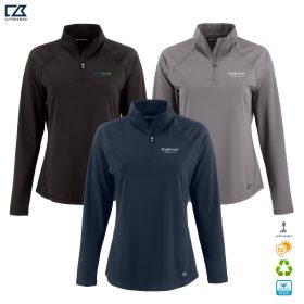 C&B Ladies' Prospect Recycled Featherlight 1/4-Zip. LCK00225 - DF/LC