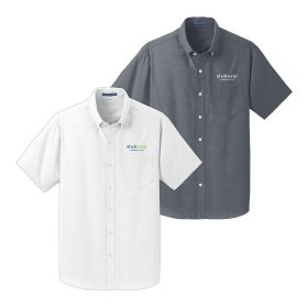 Men's Short Sleeve Oxford Shirt. S659