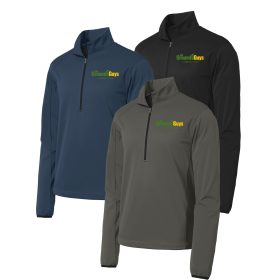 Men's Active 1/2-Zip Soft Shell Jacket. J716