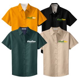 Ladies' Short Sleeve Easy Care Shirt.  L508