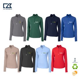 C&B Ladies' Traverse Stretch Eco 1/4-Zip Pullover. LCK00033 -DF/LC