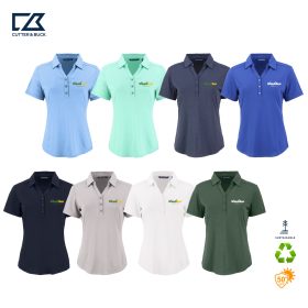 C&B Ladies' Forge Recycled Stretch Polo. LCK00199 -DF/LC
