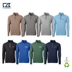 C&B Men's Adapt Eco Knit Stretch Recycled 1/4-Zip. MCK01143 -DF/LC
