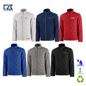 C&B Mens Evoke Recycled Honeycomb Full-Zip Jacket. MCO00078