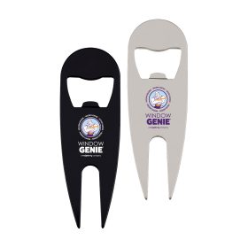 Aluminum Divot Tool with Bottle Opener (LOTS OF 24). 7270