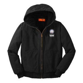 CornerStone&reg;  Washed Duck Cloth Insulated Hooded Work Jacket. CSJ41 