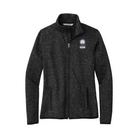 Ladies' Sweater Fleece Jacket. L232