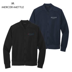 MERCER+METTLE&trade; Men's Double-Knit Bomber. MM3000