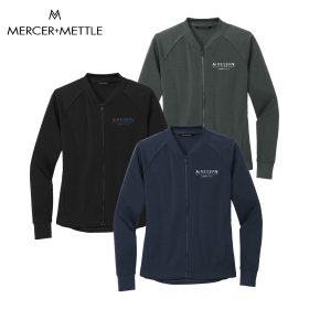 MERCER+METTLE&trade; Ladies' Double-Knit Bomber. MM3001
