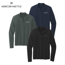 MERCER+METTLE&trade; Men's Stretch 1/4-Zip Pullover. MM3010