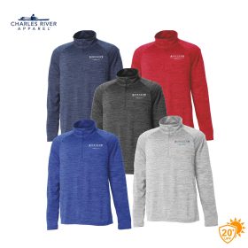 CR Men's Space Dye Performance Pullover. 9763 - DF/LC