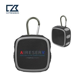Cutter & Buck® Waterproof Wireless Speaker (Sold Individually). 25640