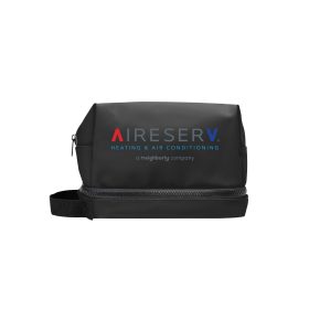 Hudson rPET Leatherette Toiletry Bag (Sold Individually). 30143
