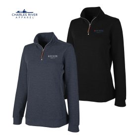 Charles River Ladies' Hudson 1/4 Zip Pullover. 5411