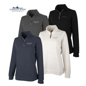 Charles River Ladies' Hudson 1/4 Zip Pullover. 5411