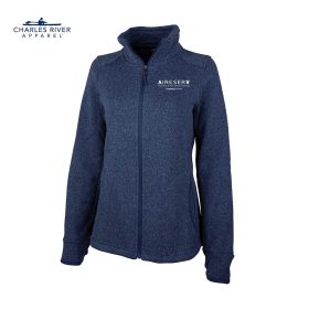 CR Ladies' Heathered Fleece Jacket. 5493