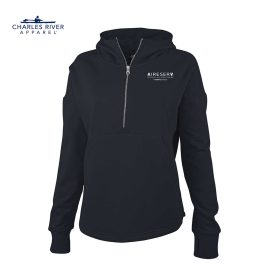 CR Ladies' Willow Scallop Hem Hoodie. 5527 
